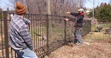 Level and Rechecking of Aluminum Fence Panels After Installation