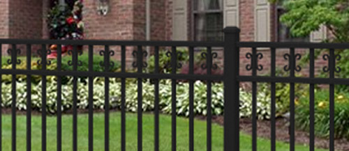 aluminum fencing commercial fence aluminum fences