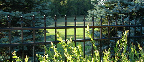 aluminum fencing commercial fence aluminum fences