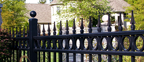 aluminum fencing residental fence aluminum fences