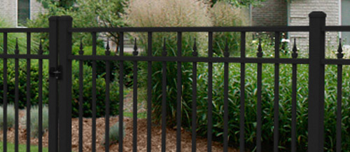 aluminum fencing commercial fence aluminum fences