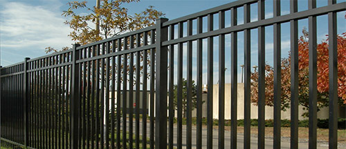 aluminum fencing commercial fence aluminum fences